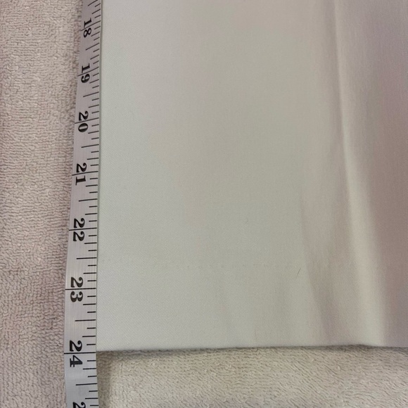 🤍”SPANX” NWT Women's 1X Petite Crisp White Flat Front Capris w/ Back Pockets - Picture 9 of 14